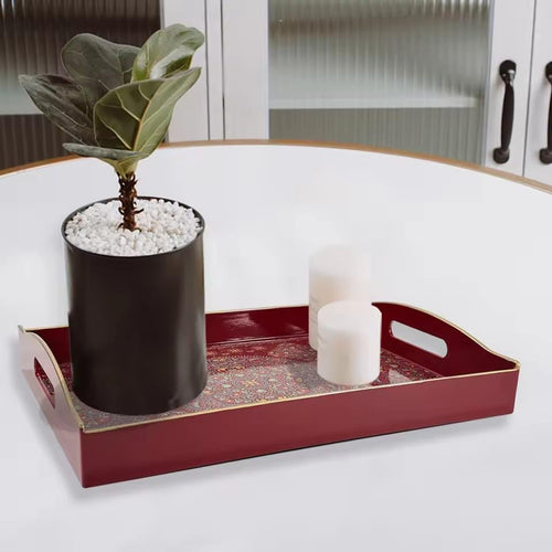 Traditional Pattern Serving Trays