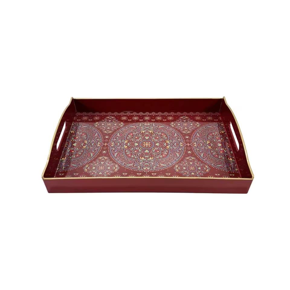 Traditional Pattern Serving Trays
