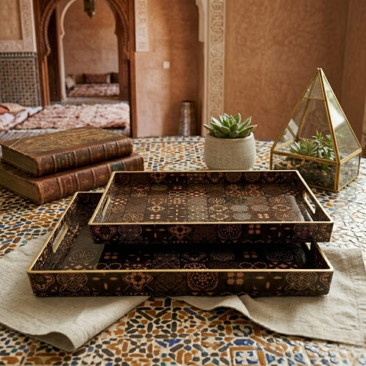 2 Piece Combo Tray Sets