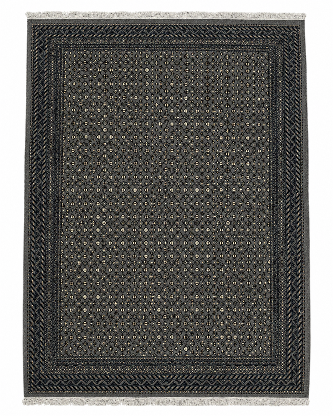 Kadife Minimalist Velvet Area Rug