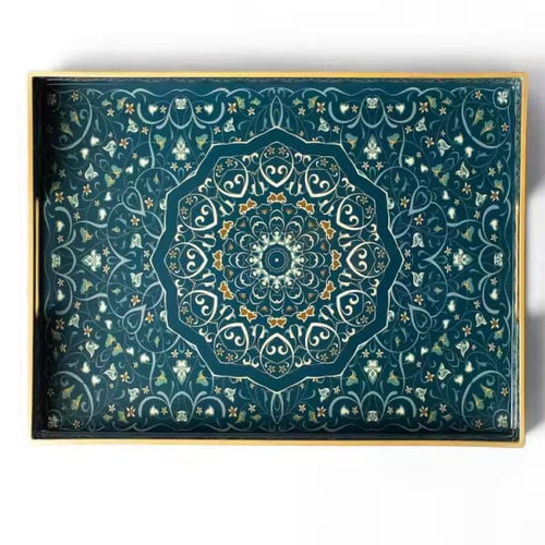 Traditional Pattern Serving Trays